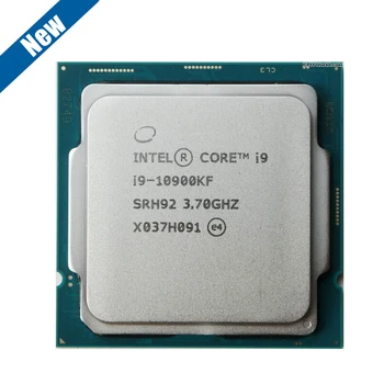 НОВ Десятиядерный 20-стрийминг процесор Intel Core i9 10900KF с честота 3,7 Ghz L3 = 20 MB 125 W LGA 1200 в запечатан вид, но без охладител