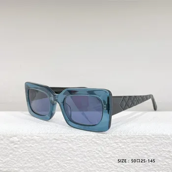Нова реколта правоъгълни слънчеви Очила, жена марка, ретро слънчеви Очила в малка Рамка 