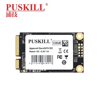 PUSKILL mSATA SSD 512GB 256GB Вътрешен твърд диск 1TB 128GB 64GB Твърд диск, Твърд диск за десктоп, лаптоп