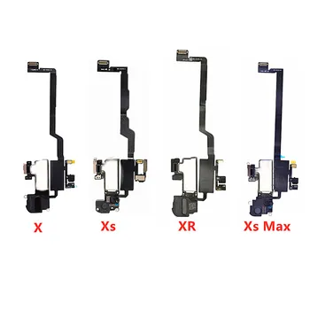 Резервни части за ремонт на Сензор за осветление с отолог високоговорител Лента гъвкав Кабел за iPhone X Xr Xs Max