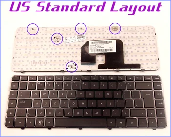 Новата клавиатура с американската подредбата за лаптоп HP Pavilion 597635-001 597630-001 606744-031 606743-001 AELX6U00210 V112846AS1/Бележника