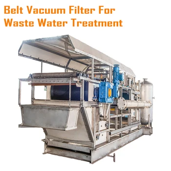 Станция за пречистване на отпадъчни води DU33.6m2, лентов вакуум филтър за пречистване на отпадъчни води, филтър преса, филтър-преса за хранително-вкусовата промишленост