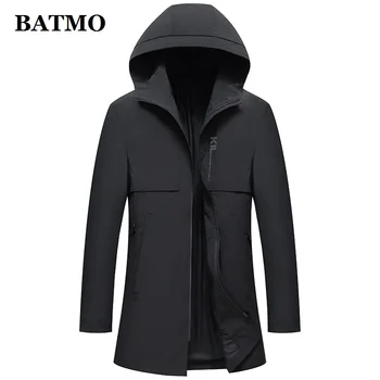 BATMO 2021, ново записване, пролетта висококачествен тренч с качулка за мъже, мъжки якета с качулка, големи размери 8205