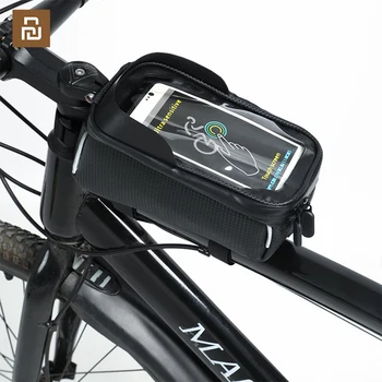 Велосипедна чанта Xiaomi Youpin, стойка за телефон, предната Горна тръба, велосипедна чанта, 7 инча, с твърда обвивка, водоустойчив сензорен Екран, чанта за велосипед МТВ