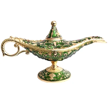 Лампа-Декор, подарък холна маса с Аладдином, Украса за бродерия, Пожелания за Приятно страхотна ретро
