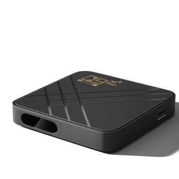 D9 Pro 5G Android TV Box 4K Видео мултимедиен плейър за Домашно Кино, TV-конзола 2,4 G 5G Wifi Мрежова телеприставка 4K HD Плейър