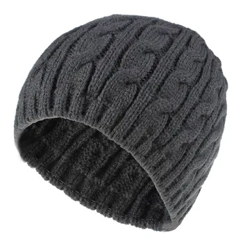 Дамски модни възли шапки с обрат във формата на осмици, есен и зима, черен цвят, разнообразни вълнени пуловери, шапки, запазването на топлина, тюрбани