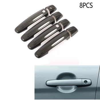Автомобилна врата копчето от Въглеродни Влакна, ABS, хром за Suzuki Swift Vitara S-CROSS 2012-2018, Автомобилен Стайлинг