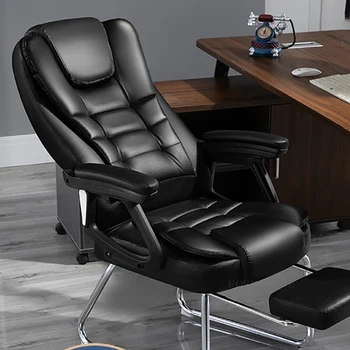 Модерни офис столове Boss, офис мебели в скандинавски стил, играе стол с мека облегалка, домашно мързелив стол, творческа масажно компютърен стол