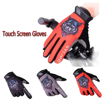 Мъжки ръкавици МТБ с пълни пръсти, ръкавици за сензорен екран за мъже И жени, спортни есенно-зимни военни ръкавици, дамски нескользящие