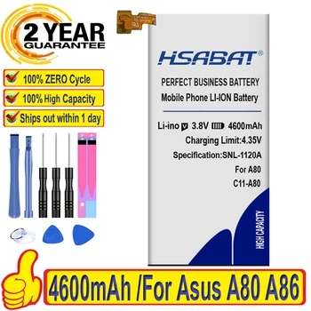 Висок клас батерия 4600 mah C11-A80 за Asus PadFone A80 Infinity A86, разменени батерия за вашия мобилен телефон