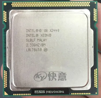 Процесор Intel Xeon quad-core X3440 (8 М кеш-памет, 2.53 Ghz)) Настолен процесор LGA1156 в добро състояние, настолен процесор работещ на 100%