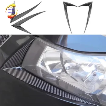 Автомобилни Главоболие светлини от въглеродни Влакна, стикер за произход, тампон за Chevrolet Cruze Седан, хетчбек 2009-2014