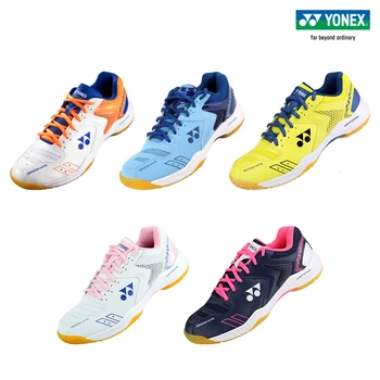 обувки за бадминтон, новост 2023 г., обувки за тенис Yonex, мъжки и дамски спортни обувки, силовата възглавница SHB210CR