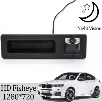 Owtosin HD 720P Камера за Задно виждане С Дръжка на Багажника За BMW X4 F26 2014 2015 2016 2017 Авто Монитор Паркиране на Заден Ход Аксесоари